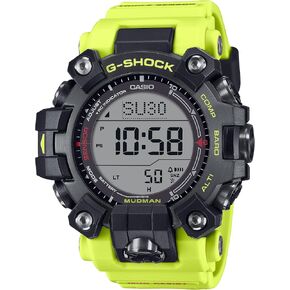 Casio G-Shock Master of G Mudman GW9500MRY-1A9 | تعمل بالطاقة الشمسية | مستشعر ثلاثي | مقاومة الطين | 200 متر مقاومة للماء | إنقاذ أصفر