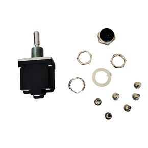 Genie Toggle Switch 128202 128202GT Genie Parts Switch Toggle Assy DPDT 3P MOM for Genie Boom Lift Z-60-34 Z-45-25J DC S-85 S-80 S40 S45 S60 S65 Aftermarket Parts