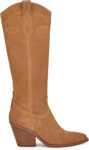 Nine West Women's Smash Knee High Boot, Tan 101, 8 in Saudi Arabia