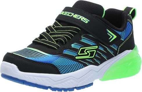 Skechers Kids Boy's Thermoflux 2.0 Sneaker, Black/Blue/Lime, 5 Big Kid in Saudi Arabia