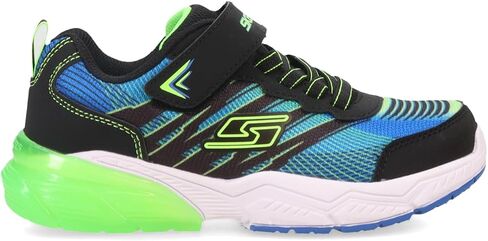 Skechers Kids Boy's Thermoflux 2.0 Sneaker, Black/Blue/Lime, 5 Big Kid in Saudi Arabia