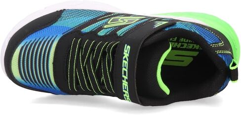 Skechers Kids Boy's Thermoflux 2.0 Sneaker, Black/Blue/Lime, 5 Big Kid in Saudi Arabia