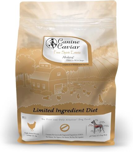 طعام الكلاب من Canine Caviar Open Sky - طعام الكلاب القلوي الشامل ذو المكونات المحدودة - جميع مراحل الحياة - خالي من الغلوتين، طعام الكلاب فائق الجودة - بشرة ومعطف صحي - البط والكينوا - 22 رطلاً in Kuwait