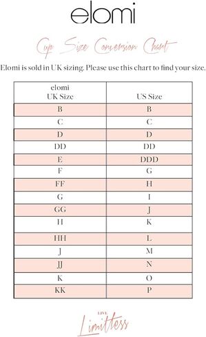حمالة صدر Elomi Charley بدون حزام بدون خياطة (4383)، 40GG، أسود in Kuwait
