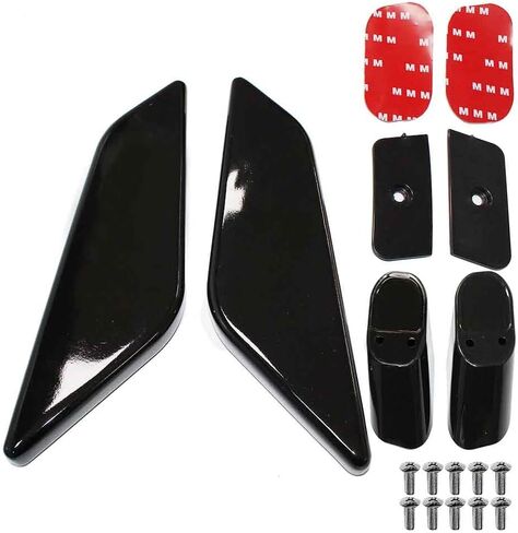 ZXMOTO يناسب 2018 2019 2020 2021 2022 2023 2024 2025 Toyota Camry Real Spoiler Wing Gloss Black in Saudi Arabia