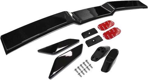 ZXMOTO يناسب 2018 2019 2020 2021 2022 2023 2024 2025 Toyota Camry Real Spoiler Wing Gloss Black in Saudi Arabia
