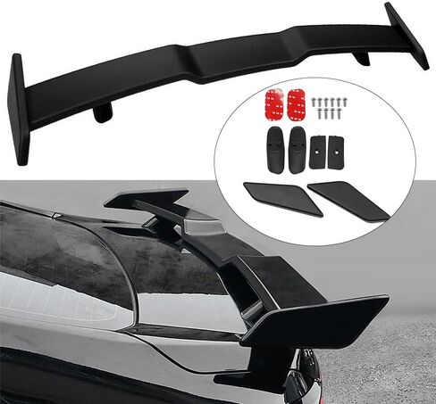 ZXMOTO Fits 2018 2019 2020 2021 2022 2023 2024 2025 Toyota Camry Rear Spoiler Wing ABS Gloss Black in Kuwait