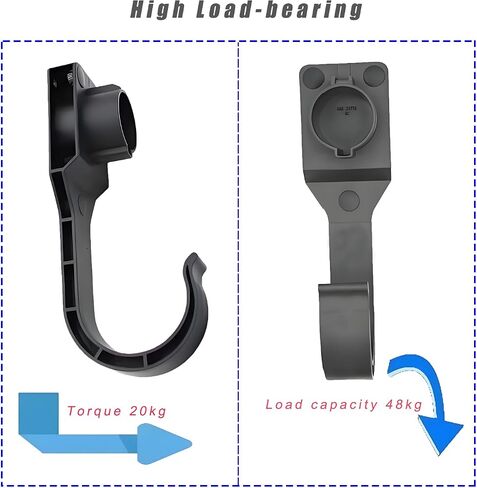 EV Vehicle SAE J1772 Wall-Mount Charger Holder, Portable Space Saving Charging Cable Organizer Cord Hanger Wire Hooks (J1772-01) in Kuwait