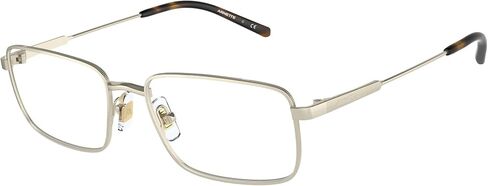 ARNETTE Men's An6129 Gold Rust Rectangular Prescription Eyewear Frames in Saudi Arabia