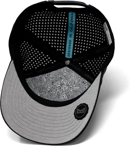melin Odyssey Brick Hydro, Performance Snapback Hat, Water-Resistant Baseball Cap for Men & Women, Olive Camo, Small in Kuwait