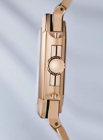specht & söhne 41mm مربع مربع 5711 مشاهدة الساعات الميكانيكية الوردية الذهب الفولاذ المقاوم للصدأ من الفولاذ المقاوم للماء in Saudi Arabia