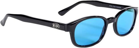 Pacific Coast Original KD's Biker Sunglasses (Black Frame/Dark Grey Lens) in Kuwait