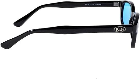 Pacific Coast Original KD's Biker Sunglasses (Black Frame/Dark Grey Lens) in Kuwait