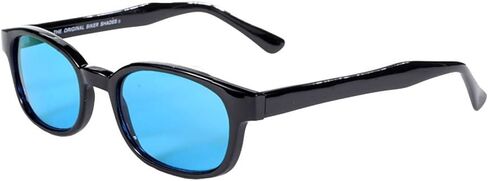 Pacific Coast Original KD's Biker Sunglasses (Black Frame/Dark Grey Lens) in Kuwait