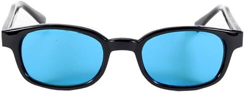 Pacific Coast Original KD's Biker Sunglasses (Black Frame/Dark Grey Lens) in Kuwait