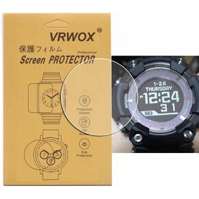 [3-Pcs] TPU Screen Protector For AE-1500 AE-1500WH-1AV Watch Full Coverage HD Clear Anti-Bubble and Anti-Scratch For 【AE-1500】