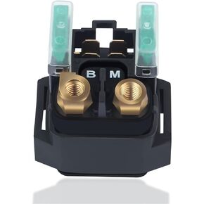 Motorcycle Starter Solenoid Relays Replacement OEM#4YR-81940-00-00,4YR-81940-02-00,Starter Relay Solenoid Compatible with Yamaha Rhino Grizzly Kodiak Wolverine Big Bear Raptor