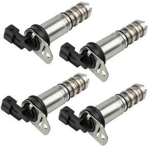Set of 4 Variable Valve Timing VVT Solenoid/Actuators (with O-rings), Fit for 08-23 BMW Selected Models, Replaces OEM 11367585776 11368605123, VVT032x4