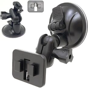 Enhancd Strong Car Windshield Suction Cup Mount for Edge CS and CTS Evolution w/Dual Ball Socket Adapter to Allow Best Viewing Position