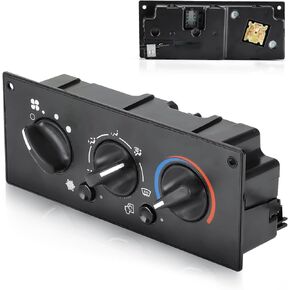 AC Heater Control Panel Climate Control Module Switch for 2002-2006 Kenworth T800, W900, C500, T300, T600A, 599-5511 F21-1007-1 F21-1025-100 F21-1025-110 F21-1032-100