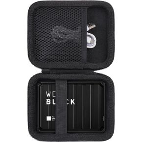 Aenllosi Hard Carrying Case Replacement for Western WD Black 1TB 2TB 4TB 5TB P10 / 500GB 1TB 2TB P50 Game Drive Portable External Hard Drive (for P50)