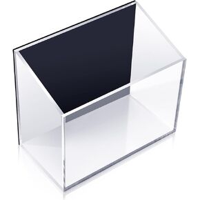 Queekay Acrylic Magnetic Pen Holder Clear Magnetic Dry Erase Marker Holder Pencil Cup Holder for School Office Locker Magnetic Locker Organizer Accessories for Whiteboard Refrigerator Lockers