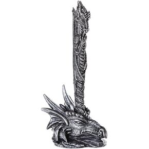 Pacific Giftware Mystical Sculptural Dragon Pen and Dragon Head Pen Holder Collectible Office Desktop Decor 6.5 Inches Tall