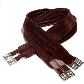 Ovation Airform Chafeless Girth - Cushioned Textured Soft Easy-to-Clean Horse Girth with Stainless Steel Hardware