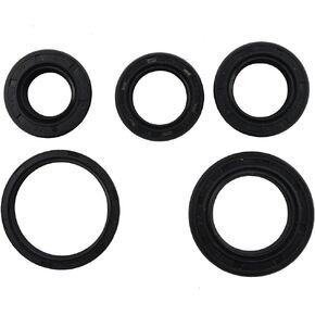 WOOSTAR Engine Crankshaft Oil Seal Assembly Replacement for GY6 49cc 50cc 139QMB Scooter Moped ATV 4 Wheeler Quad