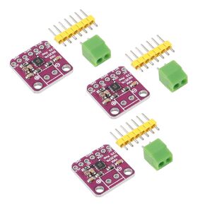 AITRIP 3 PCS MAX98357 Audio Power Amplifier Module I2S Class D Filterless Audio Amplifiers Board for Arduino, Raspberry Pi, ESP32 (No Welding)