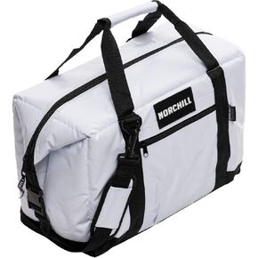 NorChill Soft Coolers 12 Can Insulated Marine Boatbag Soft Sided Cooler, White