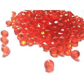 Liying Acrylic Diamonds Table Confetti Faux Round Crystals Treasure Gems for Table Scatters, Vase Fillers, Arts & Crafts, Wedding Decoration (10mm 1000pcs Emerald Green)