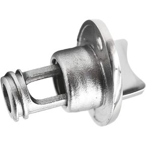 MARINE CITY 316 Grade Stainless Steel Waterproof Oval Drain Plug Fits 1 Inch Hole Thread for 3/4 Inches for Marines – Boats – Yachts – Kayaks – Ships (Pack of 1)