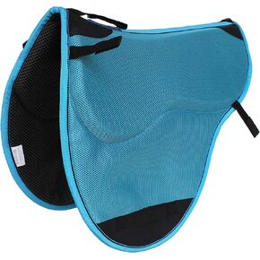 Horse English Endurance Treeless Non-Slip Neoprene Saddle Pad Turquoise 6405TR in Saudi Arabia