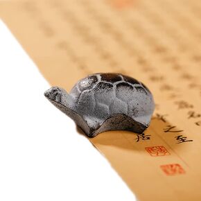 canjoyn Cast Iron Paperweight Garden Home Office Desk Decor Collection Animal Figurine (Dolphin)