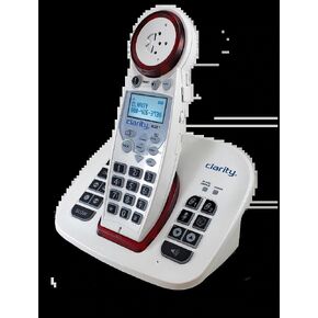 Clarity 59865.001 XLC8 DECT 6.0 Amplified Cordless Phone with Slow Talk, Call Blocker, and Answering Machine
