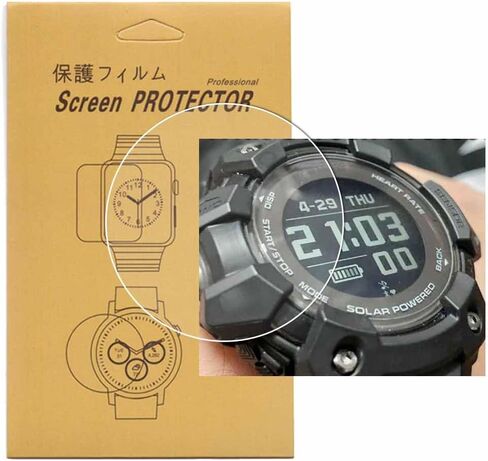 [3-Pcs] TPU Screen Protector For AE-1500 AE-1500WH-1AV Watch Full Coverage HD Clear Anti-Bubble and Anti-Scratch For 【AE-1500】 in Saudi Arabia