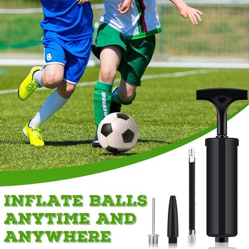 Jutom 200 Sets Portable Ball Pump Kit Include Needle Nozzle Extension Hose Hand Air Ball Pump Inflation Kit for Sports Ball Balloon Basketball Soccer Christmas Child Shoe Boxes Operation Christmas in Saudi Arabia