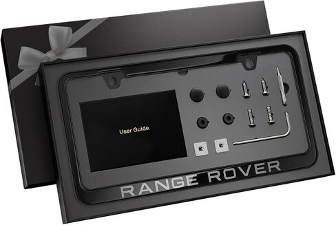 إطار لوحة ترخيص أسود لسيارة رينج روفر in Kuwait