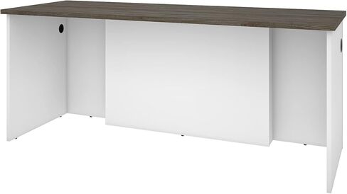 غلاف مكتبي Bestar Norma 71W باللون الأسود والرمادي اللحاء in Kuwait