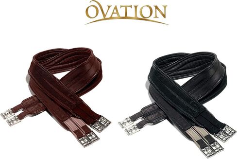 Ovation Airform Chafeless Girth - Cushioned Textured Soft Easy-to-Clean Horse Girth with Stainless Steel Hardware in Saudi Arabia