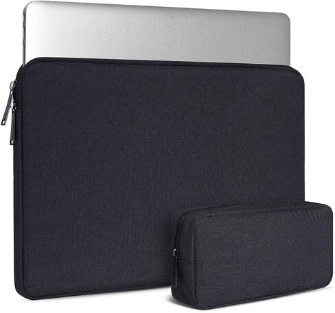 حافظة كمبيوتر محمول مقاس 14 بوصة لجهاز Lenovo Yoga C930 C940 C740/Lenovo Ideapad 14/Lenovo Chromebook S330/Lenovo Thinkpad x1 Carbon 14، Dell XPS 15 9570 9575 7590، مع حقيبة صغيرة، أسود in Kuwait