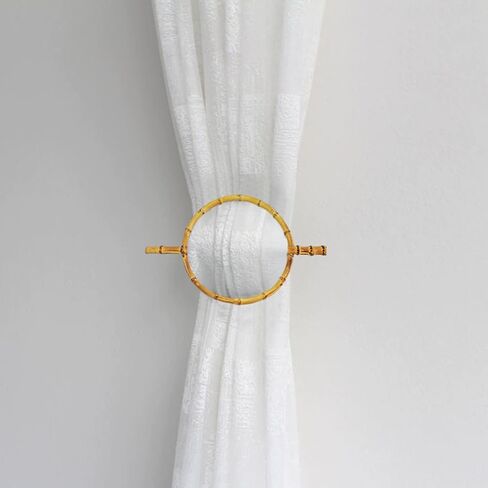 مجموعة من 2 ستائر من الخيزران، حاملات ستائر دائرية عتيقة، ستائر تقليدية منحوتة يدويًا للمنزل، غرفة النوم، المكتب، ستائر ديكور المنزل in Kuwait