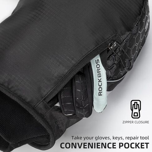 ROCKBROS Handlebar Mitts Mountain Bike Bicycle Bar Mittens Cold Weather Bike Pogies Mitts Windproof Thinsulate Thermal Winter Handlebar Mittens for Mountain Bikes, ATV, Snow Mobile, Motorcycles in Saudi Arabia