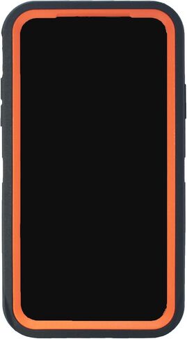 حافظة بمشبك حزام من سلسلة Muscle لهاتف Apple iPhone XR (6.1 بوصة) 2 في 1 حافظة واقية مع حافظة ومسند/صدمات وسقوط ومقاوم للغبار - مموه/برتقالي in Saudi Arabia