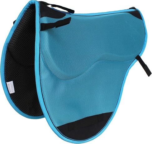 Horse English Endurance Treeless Non-Slip Neoprene Saddle Pad Turquoise 6405TR in Saudi Arabia