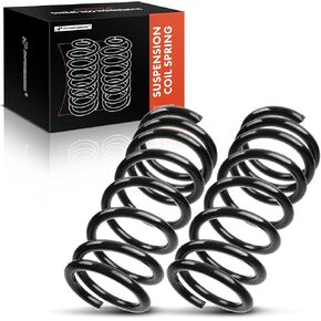 A-Premium 2Pcs Front Suspension Coil Spring Set Compatible with Dodge Ram 2500 Ram 3500 1994-2002 5.9L 4WD, Driver and Passenger Side