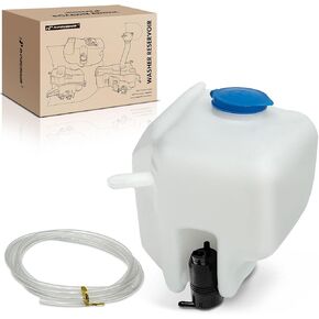 A-Premium Windshield Washer Reservoir Compatible with Select Toyota Models - Corolla 1993 1994 1995 1996 1997, with (Washer Pump/Cap/Hose) - Replace# 8531502010