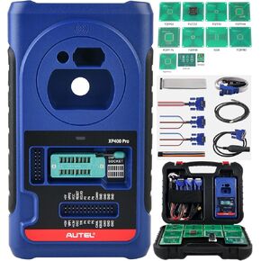 Autel XP400 Pro Progmer BI-Directional Programmer وأداة im.mo ، مبرمج شريحة All-In-One ، قراءة الكتابة ، eeprom-data ، 3000+ نوع من الرقائق ، يعمل مع الماسح الضوئي التلقائي IM508 IM608