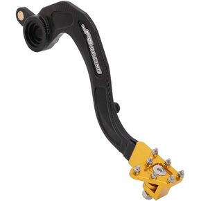 Dirt Bike Rear Brake Foot Pedal Lever for RM-Z250 2007-2018, RM-Z450 2005-2007 Motorbike, Vintage Gold